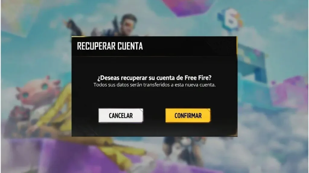 Cómo recuperar una cuenta de Free Fire paso a paso